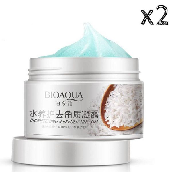 Bioaqua Brightening & Exfoliating Rice Gel Face Scrub 140gm