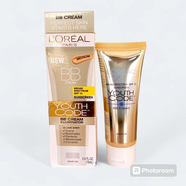 LOREAL PARIS Broad Spectrum Spf 15 Bb Cream/foundation Medium Shade