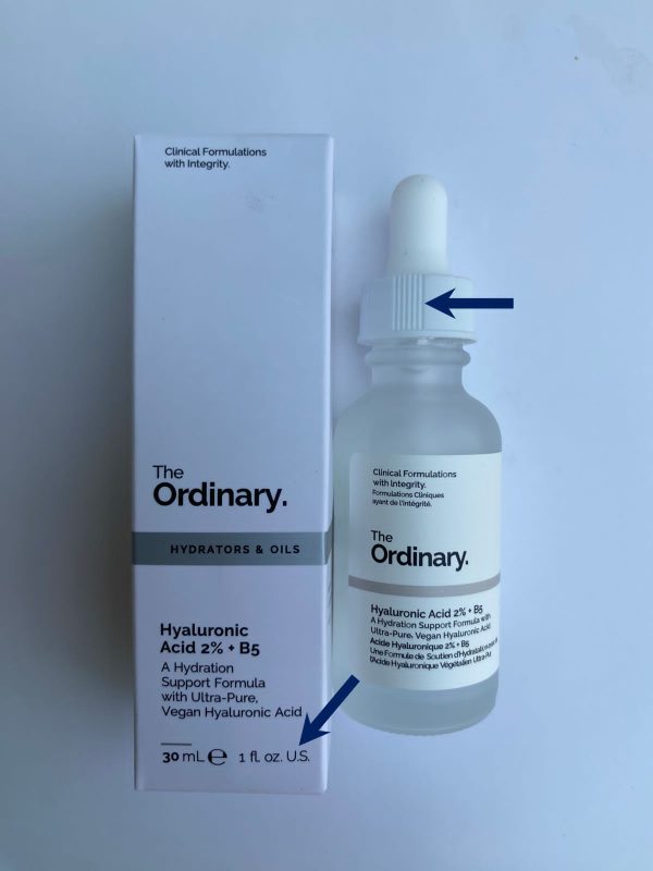 The Ordinary Hyaluronic Acid 2%+b5 Original Us With Batch Code