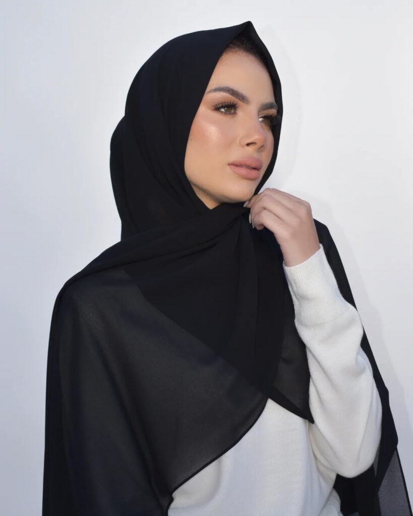 Black scarf
