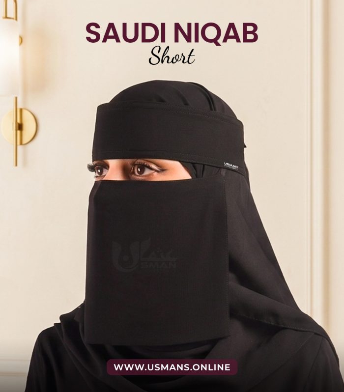 Short Length Saudi Niqab
