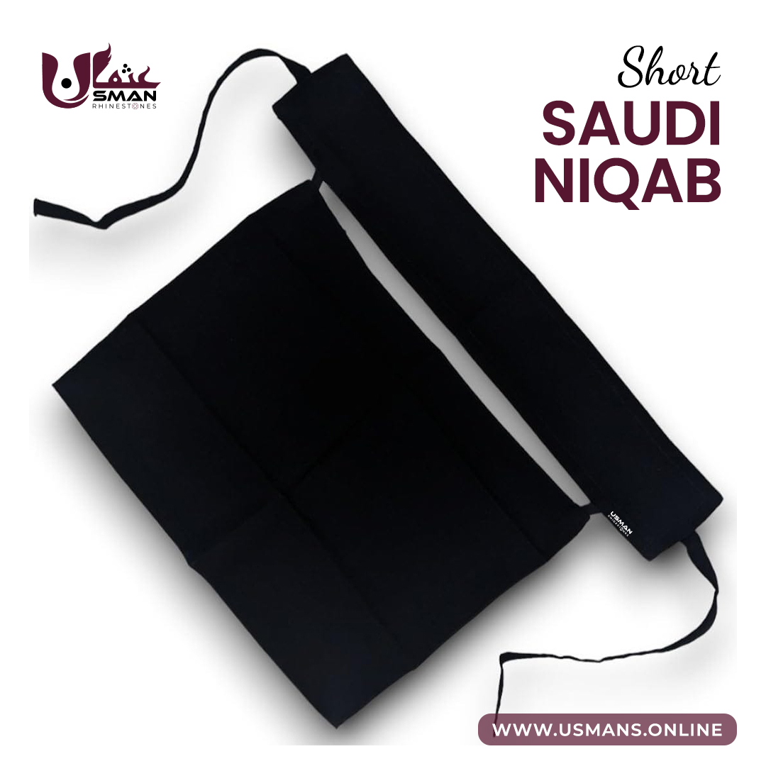 Short Length Saudi Niqab - Image 2