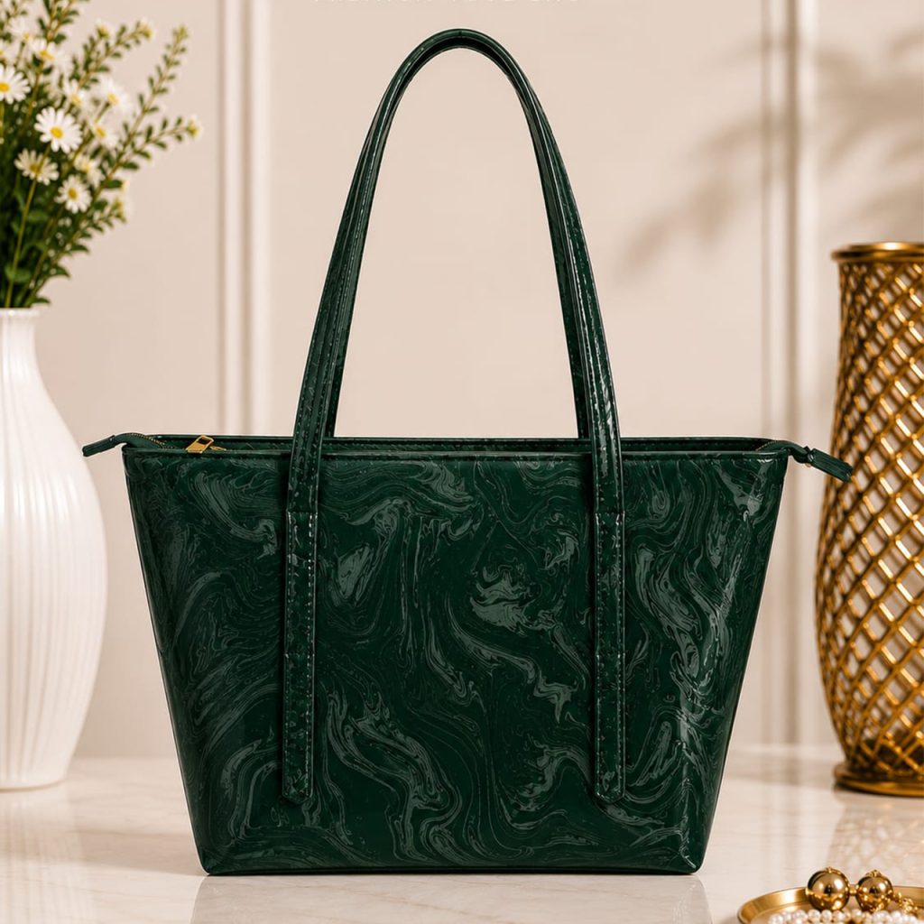 Elegant Marble Texture Tote Bag