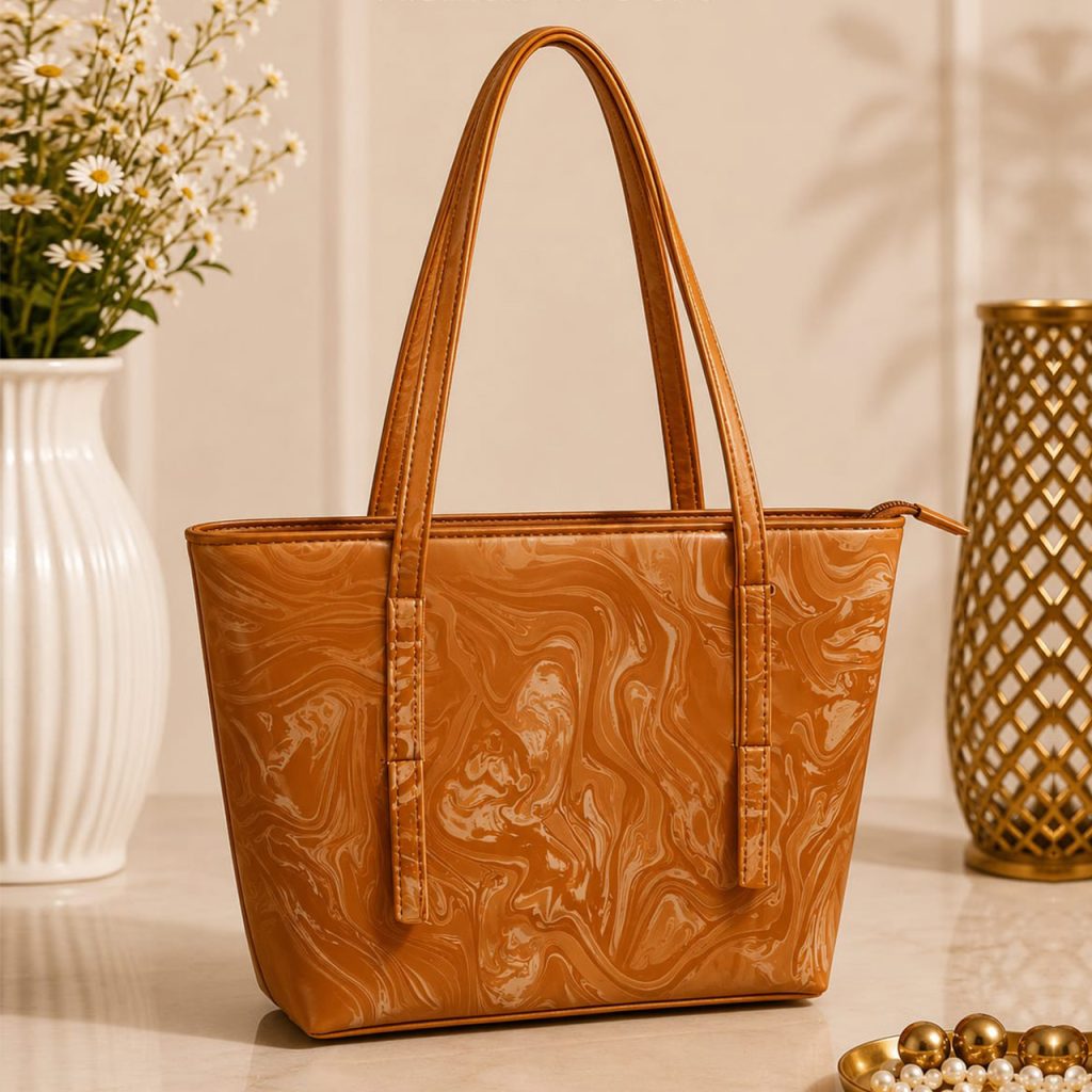 Elegant Marble Texture Tote Bag