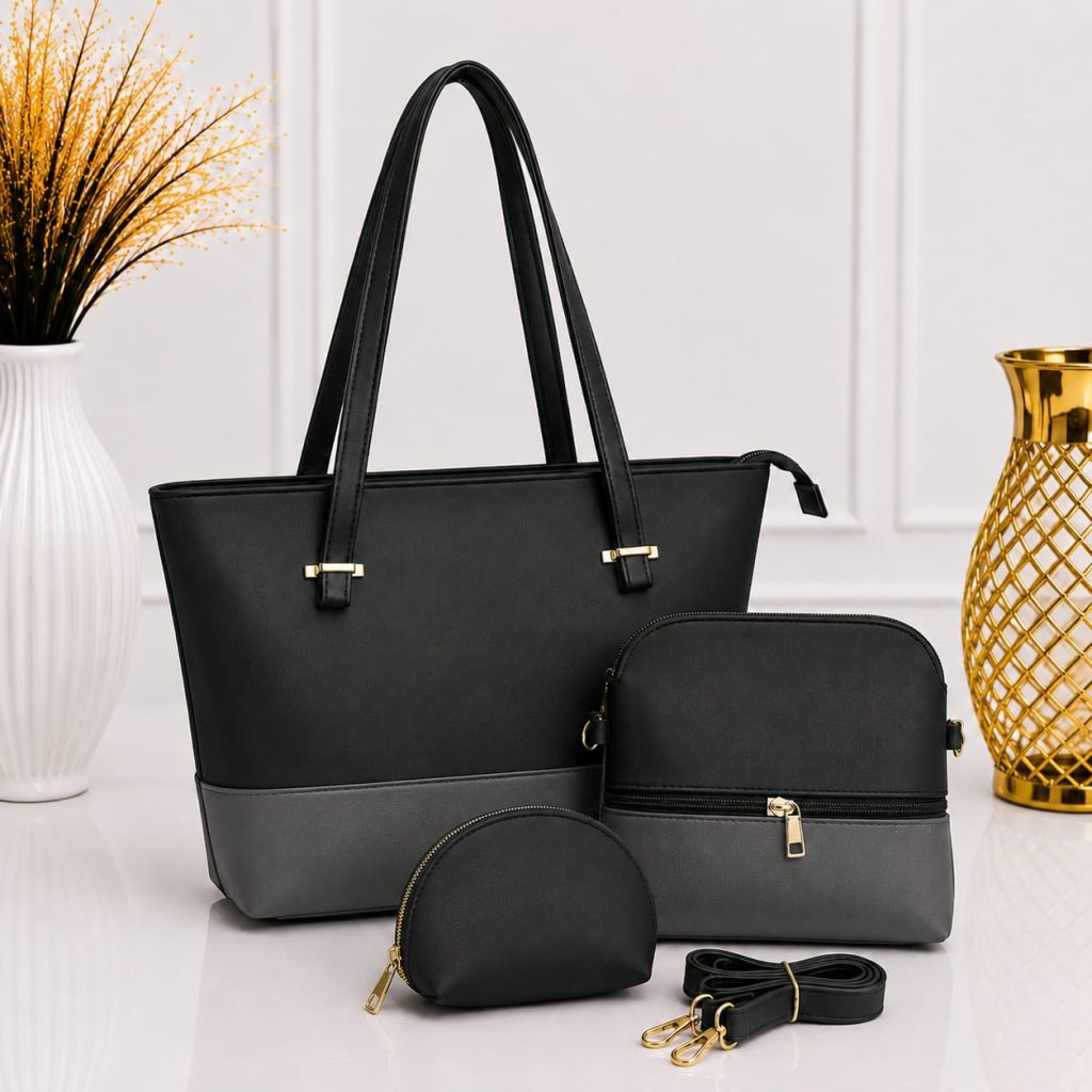 3 Piece Shoulder Bag Set for Girls