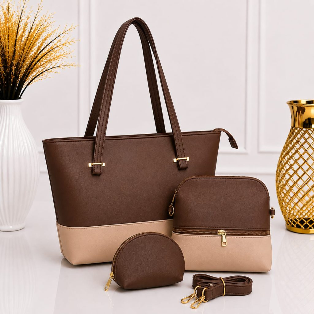 3 Piece Shoulder Bag Set for Girls