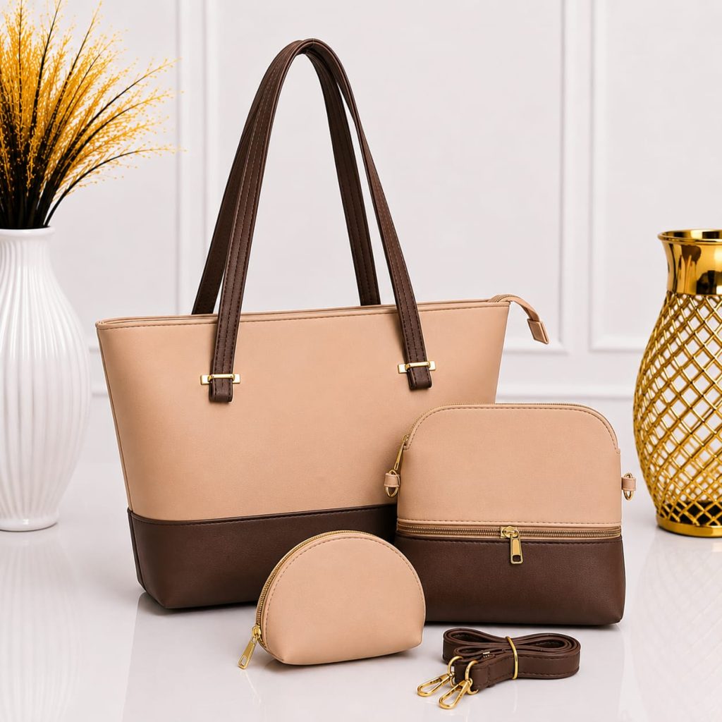 3 Piece Shoulder Bag Set for Girls