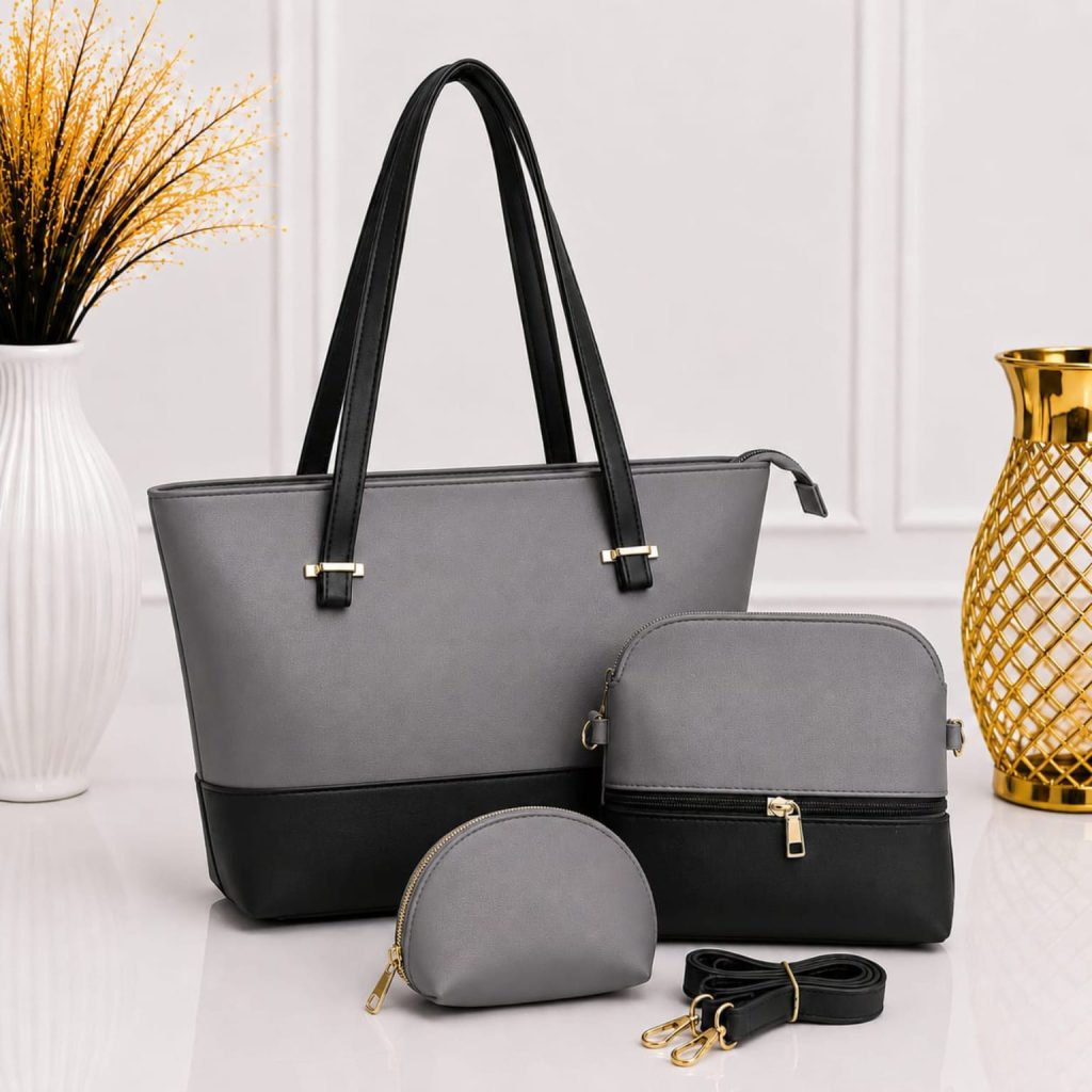 3 Piece Shoulder Bag Set for Girls