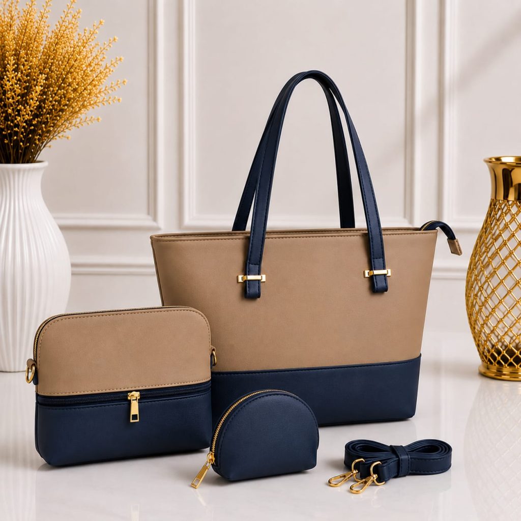 3 Piece Shoulder Bag Set for Girls
