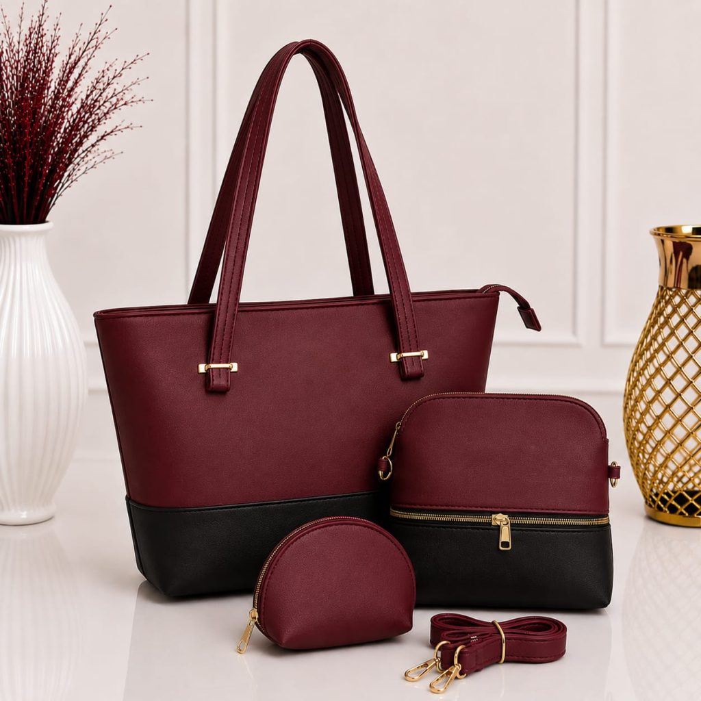 3 Piece Shoulder Bag Set for Girls